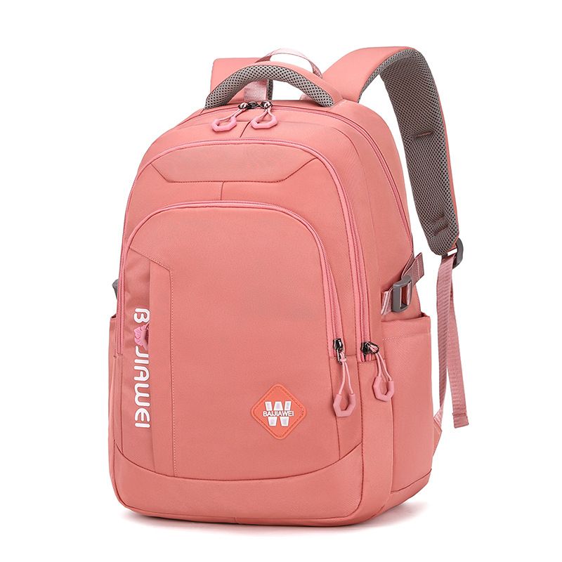 Solid Color Casual Holiday Daily Kids Backpack