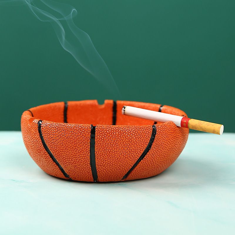Simple Style Classic Style Color Block Resin Ashtray
