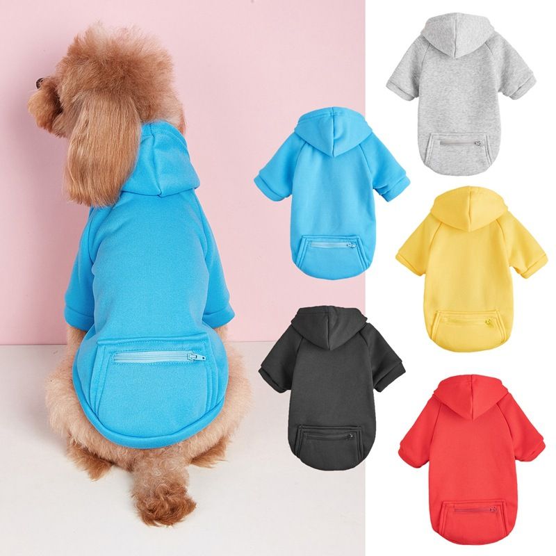 Casual Polyester Solid Color Pet Clothing