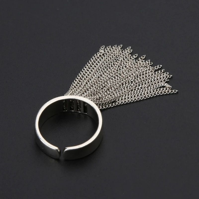 Simple Style Tassel Copper Plating Silver Plated Open Rings