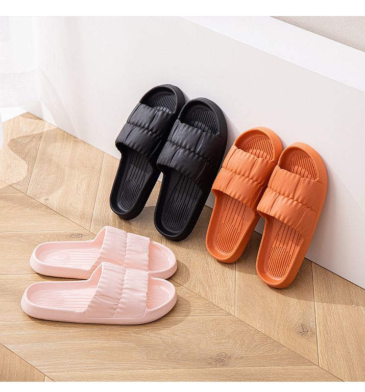 Women's Casual Vacation Solid Color Point Toe Slides Slippers