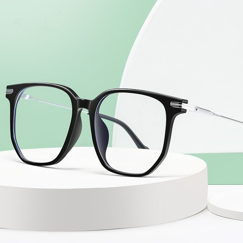 Moda Estilo Simple Color Sólido Ordenador Personal Cuadrado Fotograma Completo Gafas Ópticas