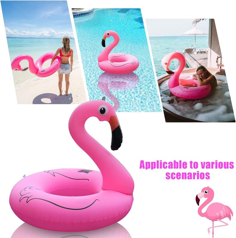 Cartoon Style Cute Simple Style Printing Pvc Water Air Mattress Swimming Accessories 1 Piece