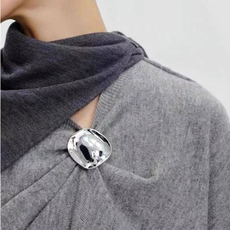 Simple Style Geometric Alloy Plating Women's Brooches