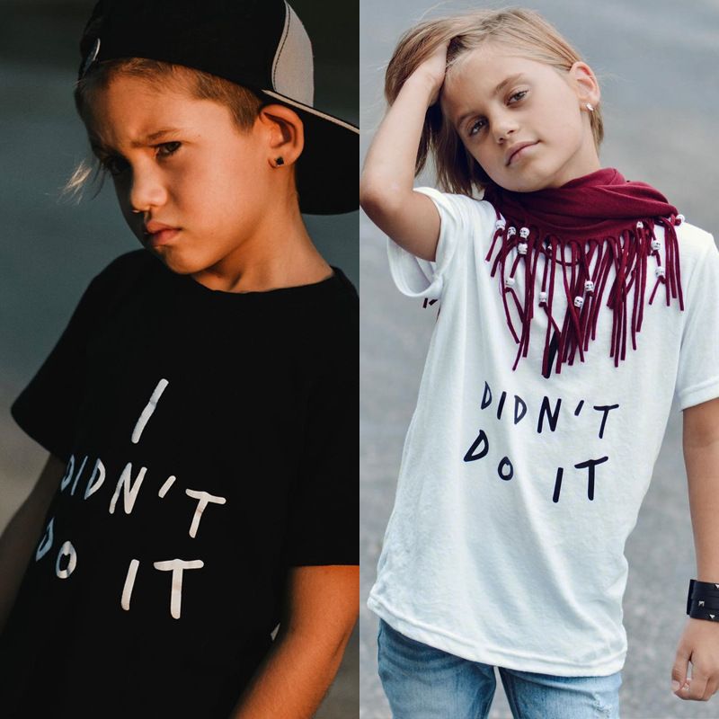 Des Sports Lettre Coton T-shirts & Chemises