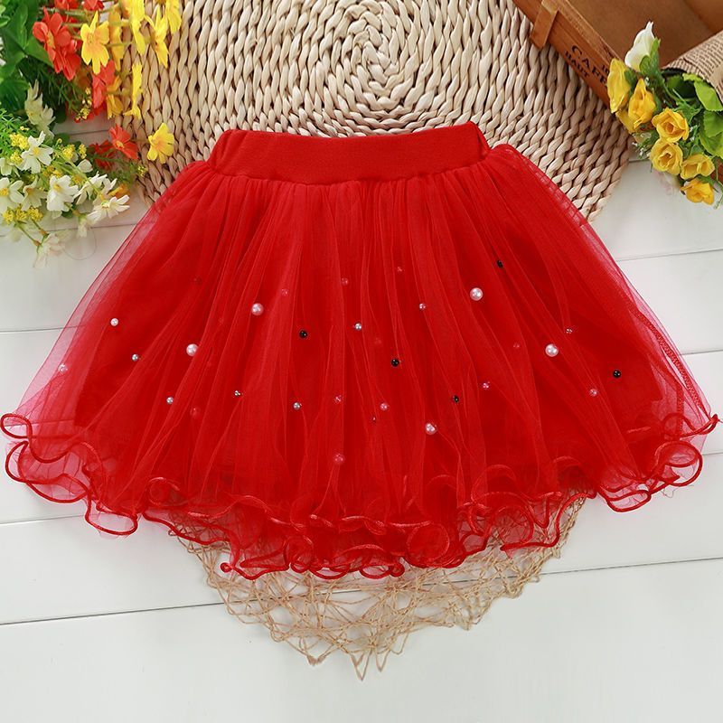 Cute Solid Color Polyester Girls Dresses
