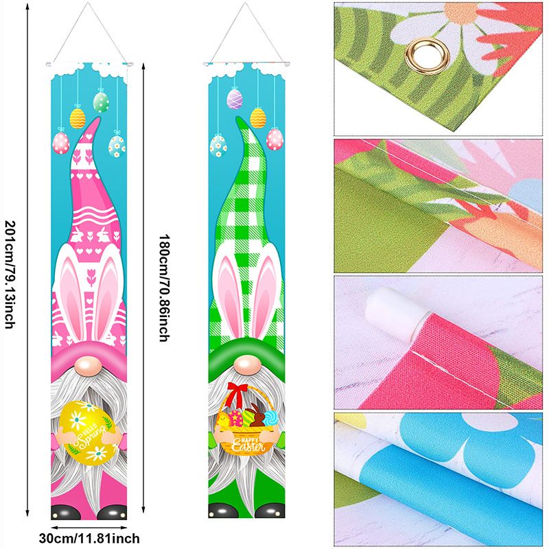 Easter Cute Vacation Letter Polyester Decorative Props