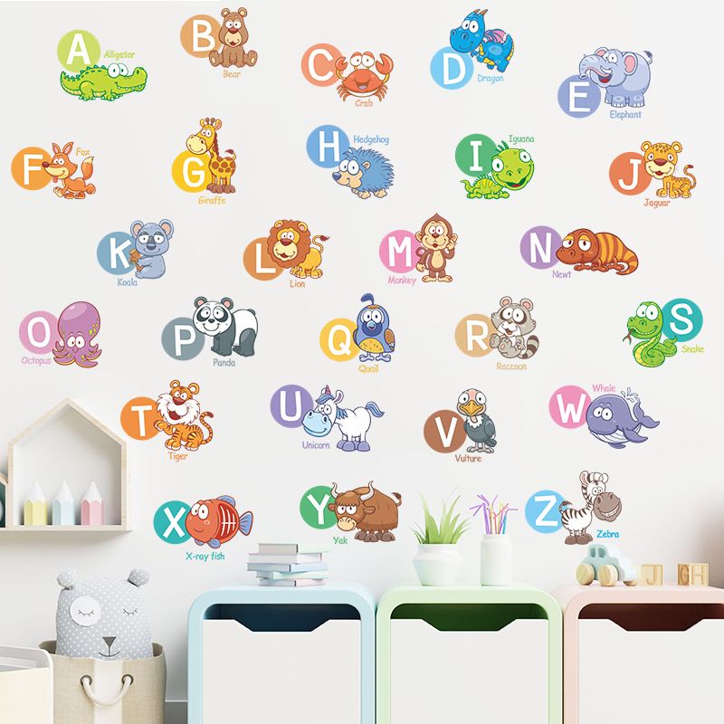 Cute Letter Pvc Wall Sticker Wall Art