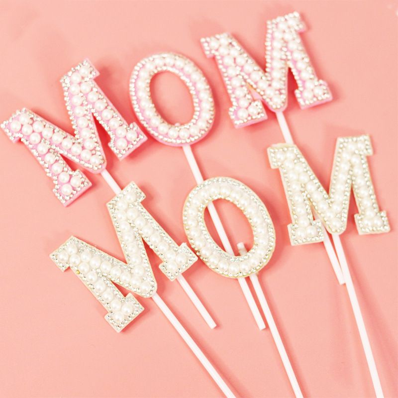 Mother'S Day Simple Style Classic Style Letter Plastic Cloth Paper Holiday Festival Decorative Props
