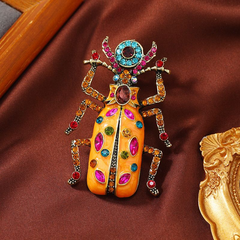 Retro Insect Alloy Enamel Unisex Brooches