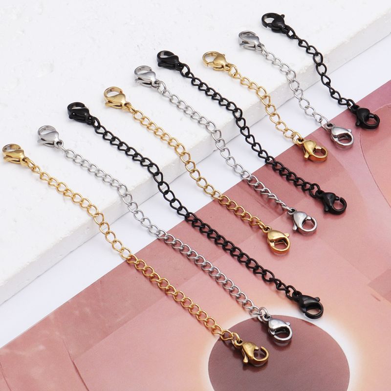 5 PCS/Package Stainless Steel Solid Color Simple Style