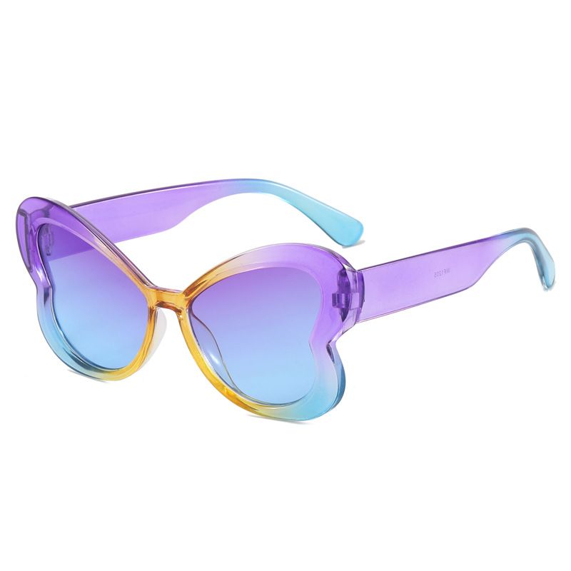 Sweet Streetwear Butterfly Ac Butterfly Frame Full Frame Women's Sunglasses