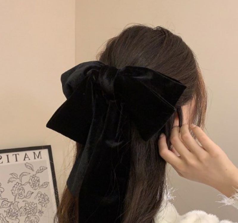 Women's Elegant Bow Knot Cloth Hair Clip