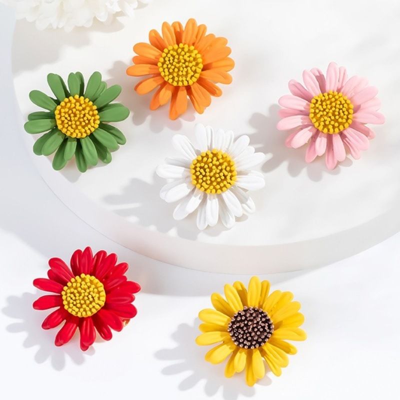 Sweet Flower Alloy Plating Women's Brooches