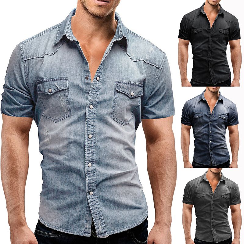 Men's Solid Color Men's Clothing