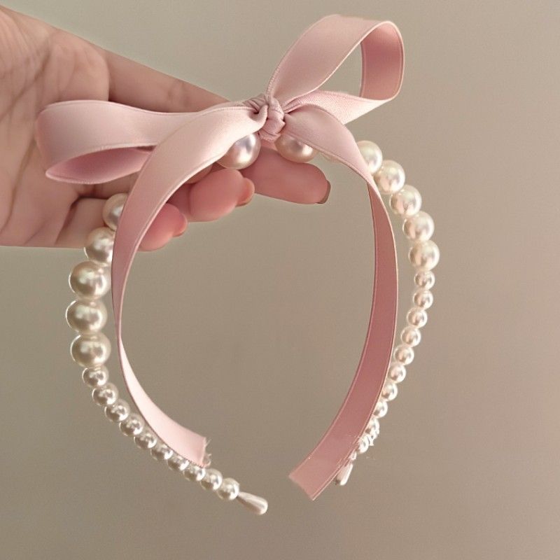 Women's Cute Sweet Bow Knot Plastic Handmade Hair Band