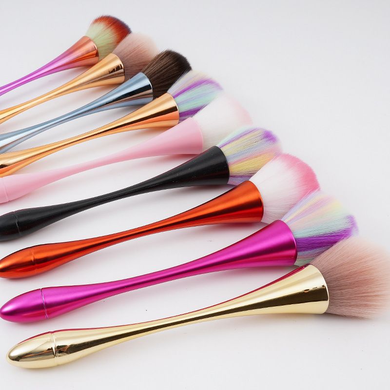Simple Style Artificial Fiber Plastic Handgrip Makeup Brushes 1 Piece