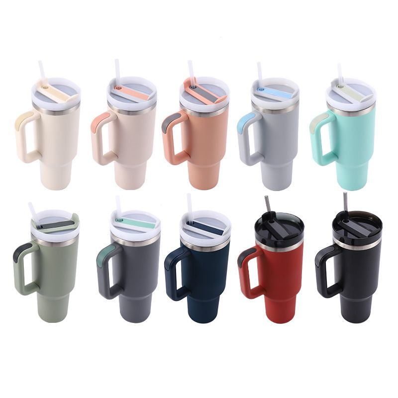 Cute Solid Color Stainless Steel Water Bottles 1 Piece