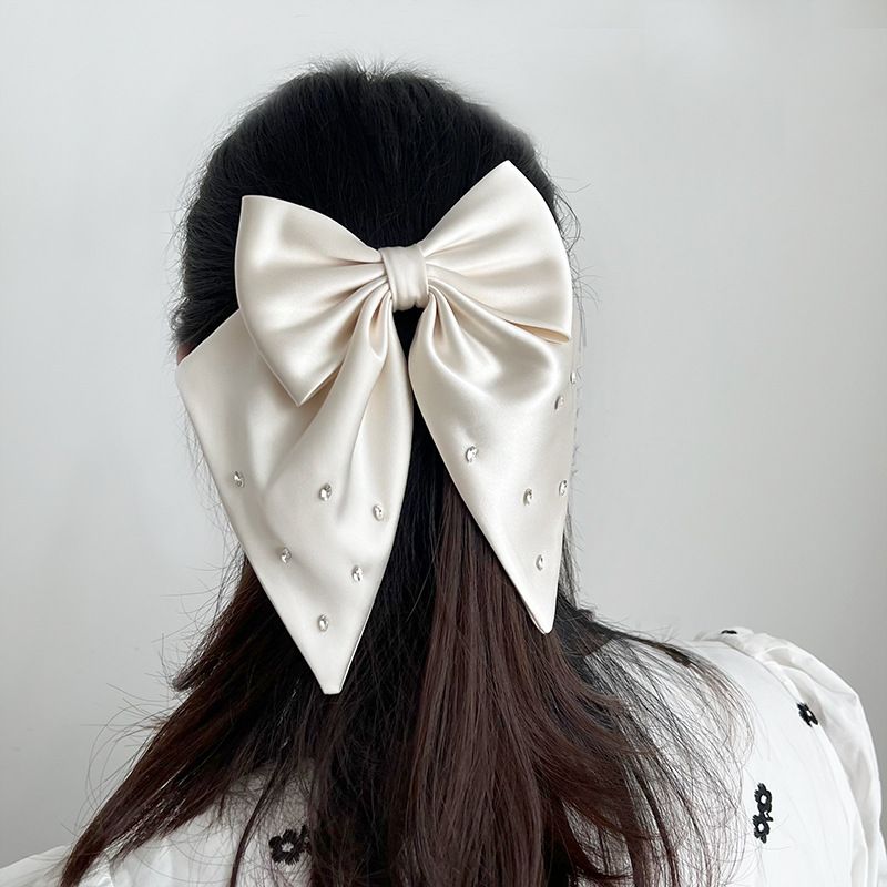 Elegant Bow Knot Cloth Hair Clip 1 Piece