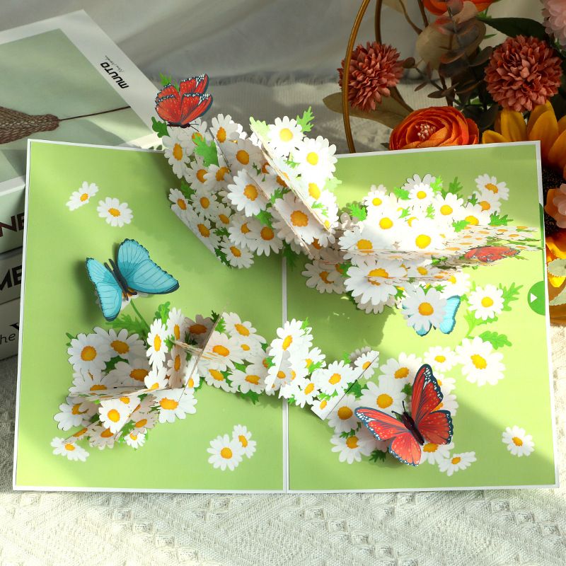 Mother'S Day Simple Style Daisy Paper Daily Festival Card