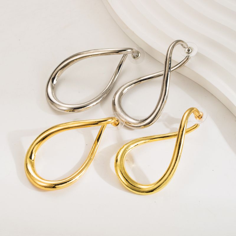 1 Pair Exaggerated Irregular Plating Alloy Gold Plated Silver Plated Ear Studs