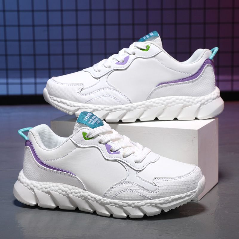 Women's Casual Solid Color Point Toe Sports Shoes