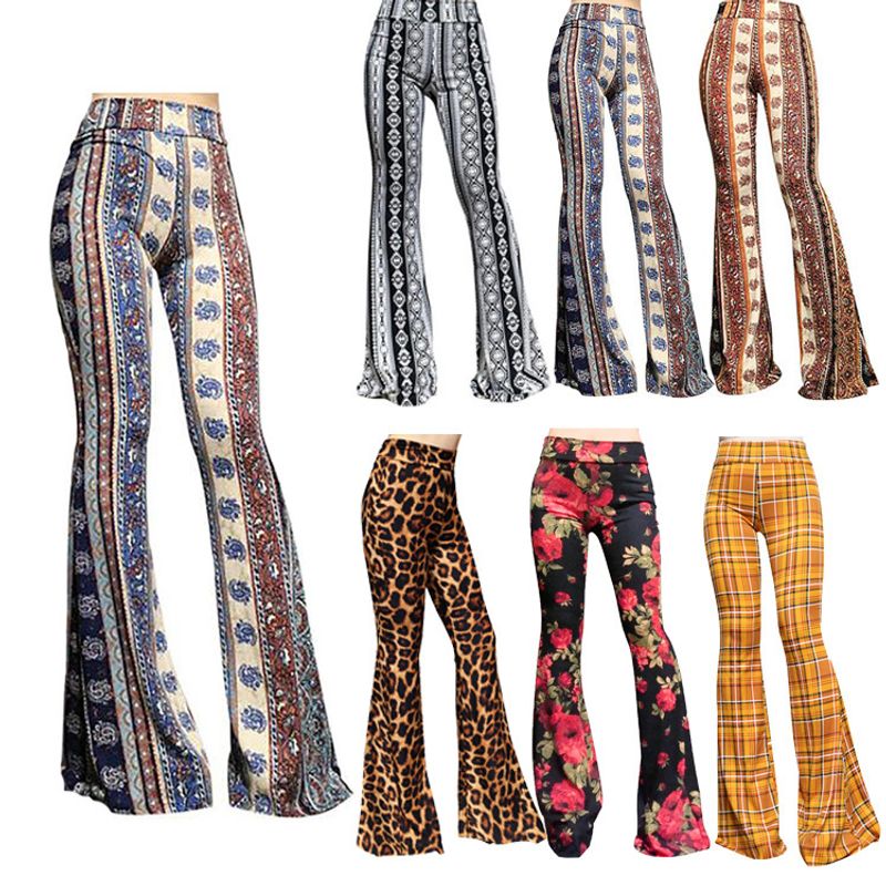 Women's Daily Streetwear Printing Full Length Casual Pants