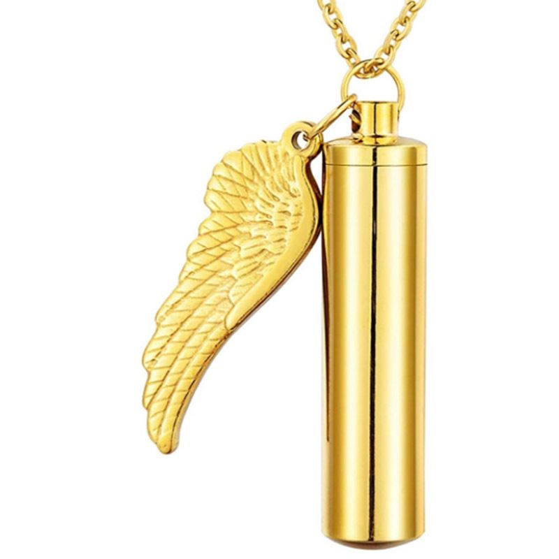 Simple Style Wings Metal Plating Unisex Pendant Necklace