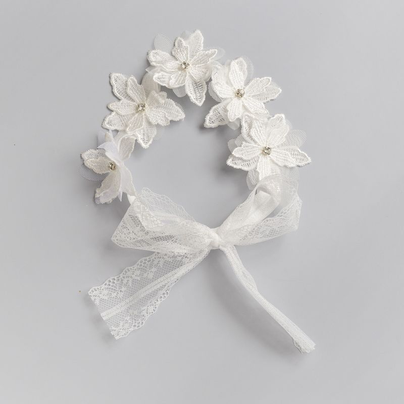Kinder Süß Einfacher Stil Blume Tuch Haarband