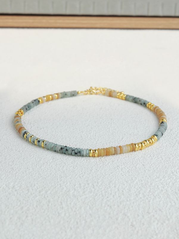 Ferien Moderner Stil Runden Perlen Kupfer 18 Karat Vergoldet Frau Halskette