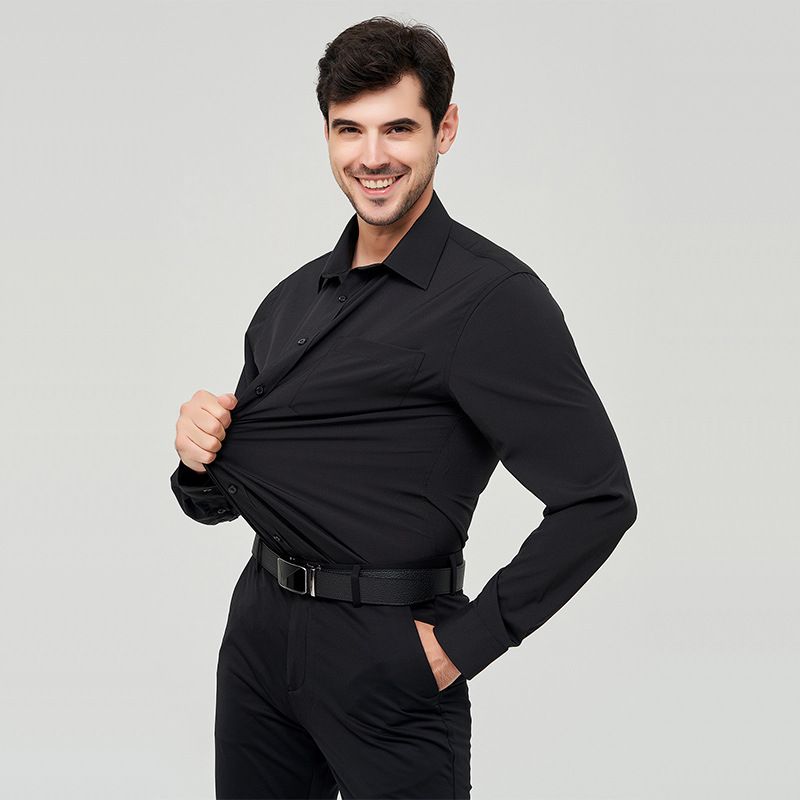 Men's Solid Color None Polo Shirt Men's Clothing