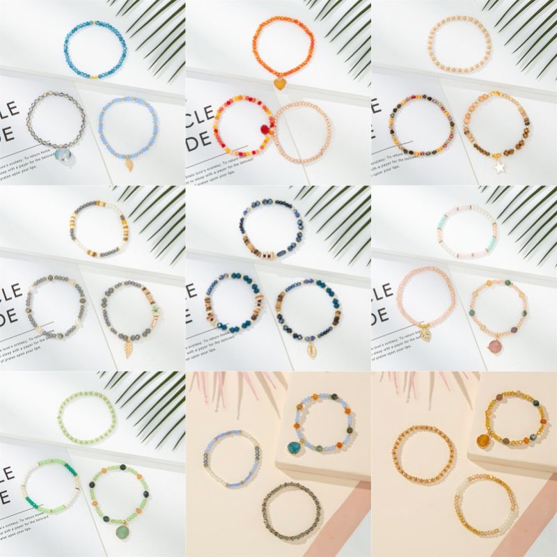 Casual Simple Style Geometric Artificial Crystal Women's Bracelets