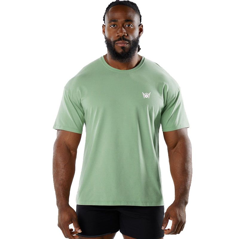 Unisex Solid Color T-shirt Men's Clothing