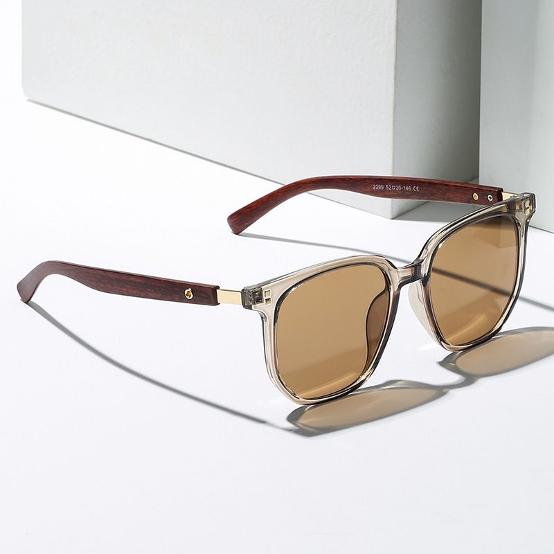 Einfacher Stil Klassischer Stil Farbblock Pc Quadrat Vollbild Sonnenbrille Der Frauen