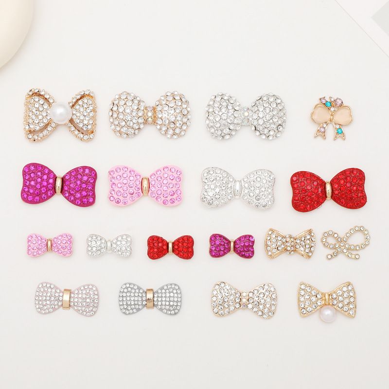 1 Piece Metal Butterfly Bow Knot Beads