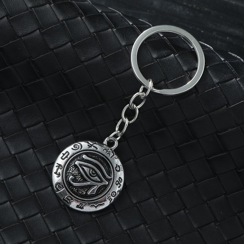Simple Style Classic Style Commute Eye Of Horus Alloy Bag Pendant Keychain