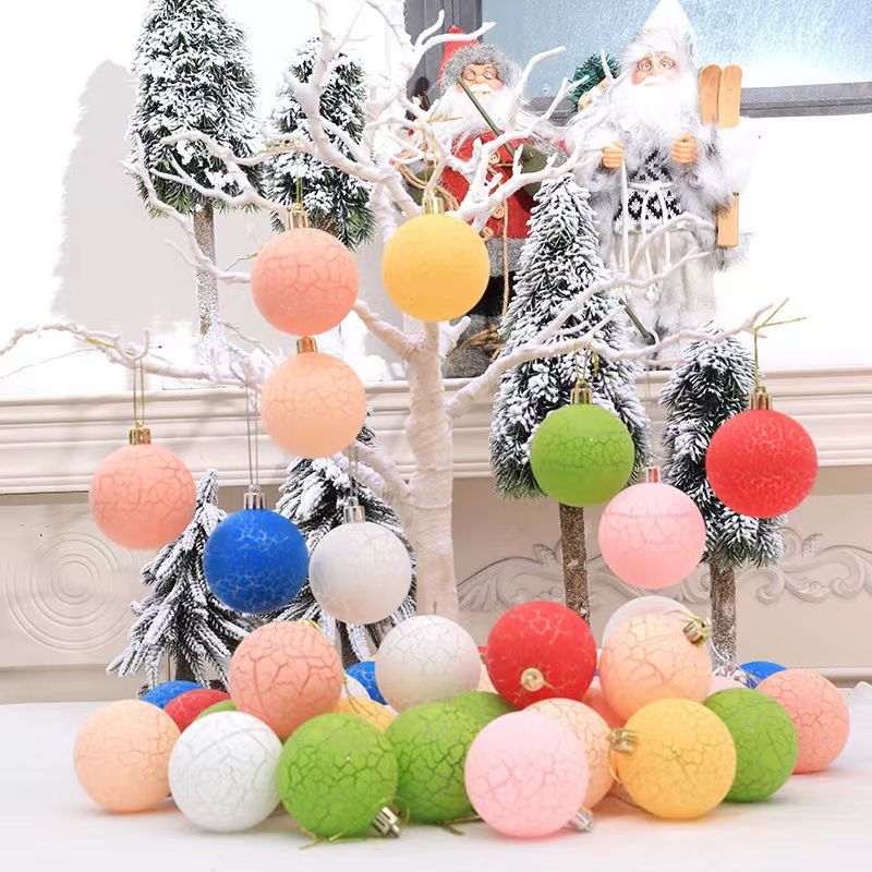 Christmas Christmas Solid Color Plastic Party Hanging Ornaments Decorative Props