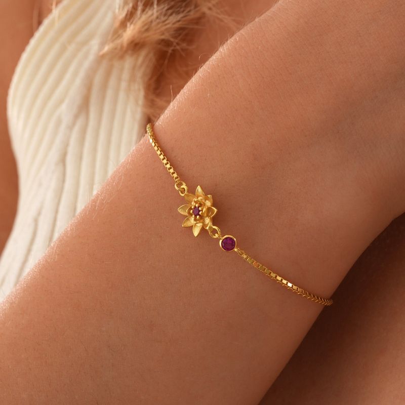 Copper Gold Plated Casual Plating Solid Color Bracelets