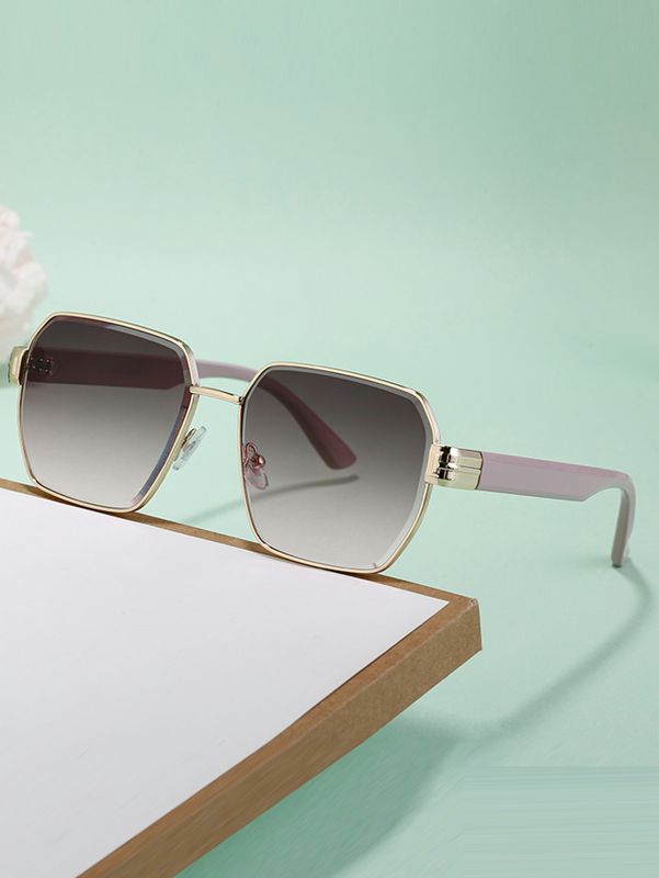 IG-Stil Hawaiisch Moderner Stil Geometrisch Pc Quadrat Vollbild Sonnenbrille Der Frauen