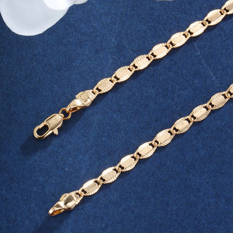 Cobre Chapados en oro de 18k XUPING Estilo Simple Geométrico Collar