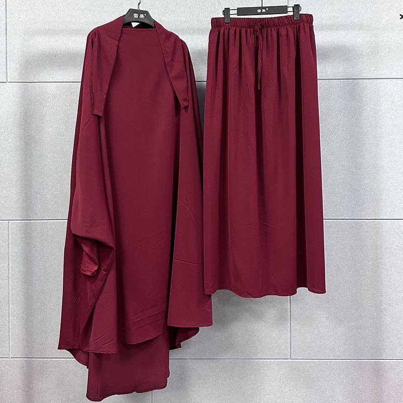 Daily Women's Vintage Style Solid Color Polyester Skirt Sets Skirt Sets