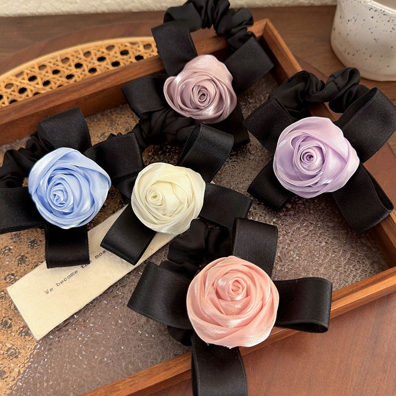 Women's Cute Modern Style Sweet Flower Cloth Hair Tie