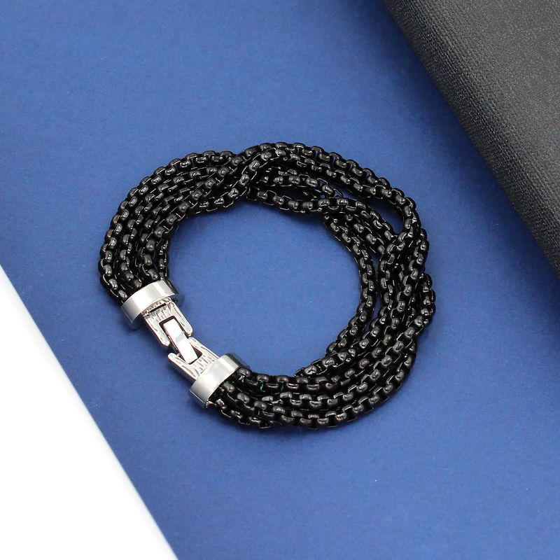Basic Simple Style Geometric 304 Stainless Steel Bracelets In Bulk