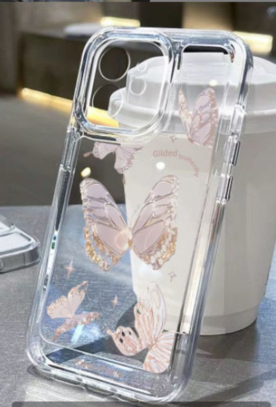 Sweet Butterfly Plastic   Phone Cases