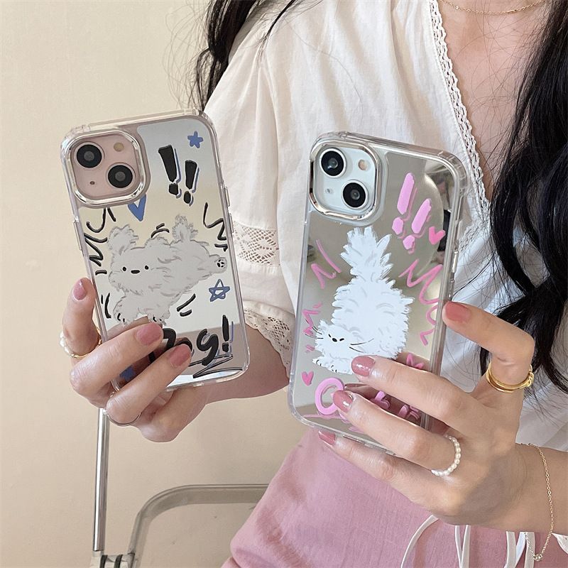 Cute Rabbit Arylic   Phone Cases