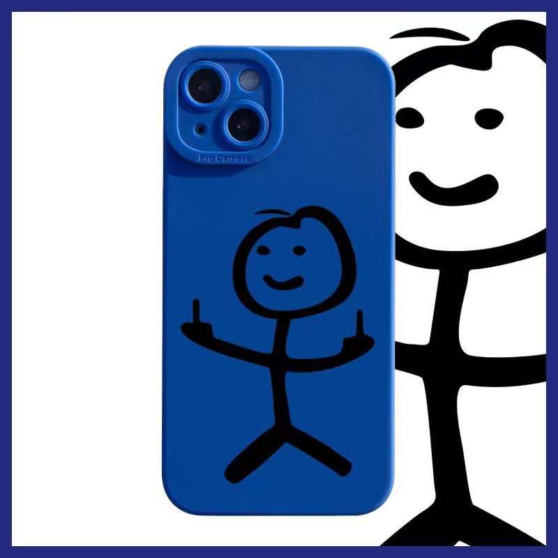 Simple Style Cartoon Character Silica Gel   Phone Cases