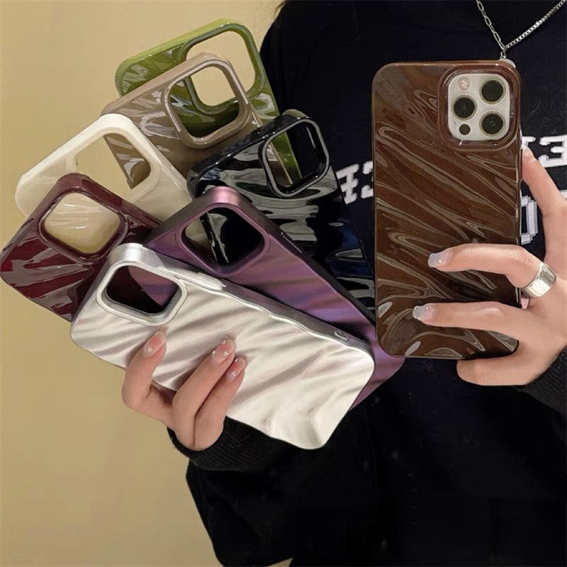 Fashion Waves Silica Gel   Phone Cases