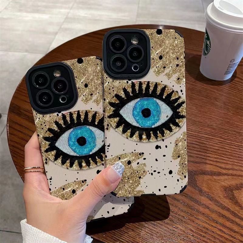 Nordic Style Devil's Eye Tpu   Phone Cases