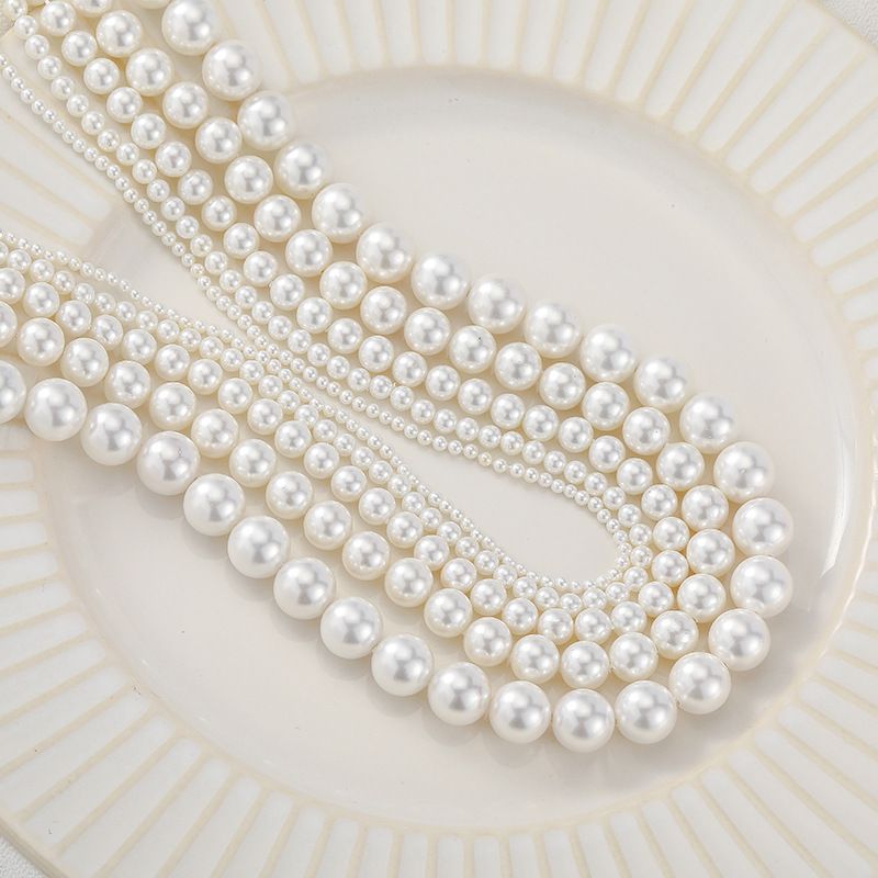 1 Piece Artificial Pearl Round Beads