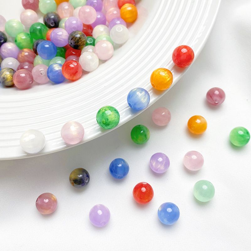 1 Satz Harz Einfarbig Perlen